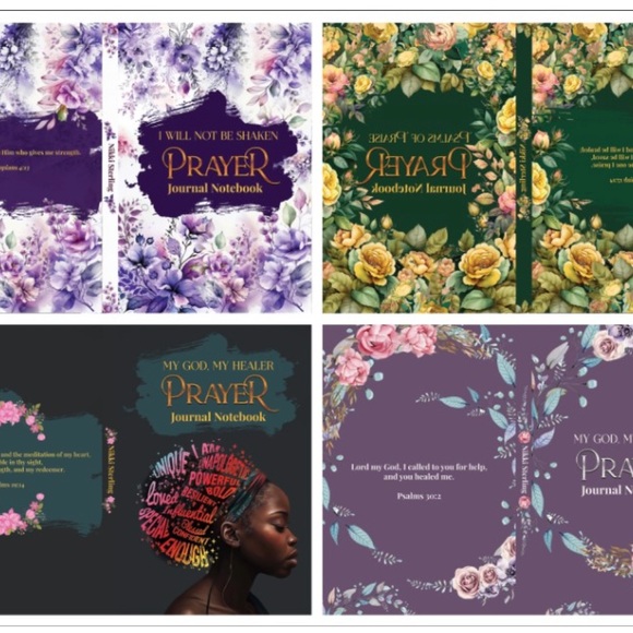 Psalms of Praise Prayer Journal Daily Writing Notebook - Picture 9 of 12